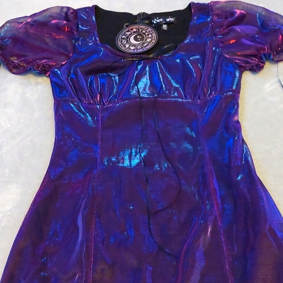 Iridescent Mini Dress *Dolls Kill* - Picture 2 of 7